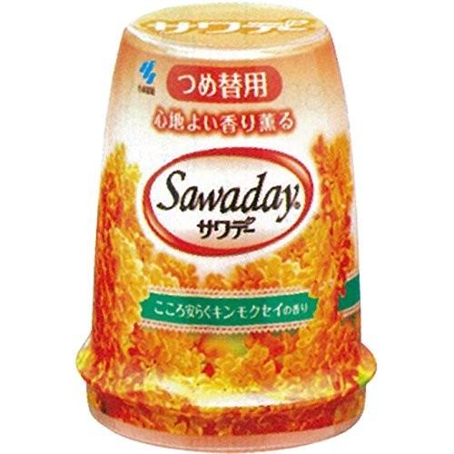 小林製薬株式会社 Sawaday(サワデー) こころ安らぐキンモクセイの香り[つめ替用] 140g ...