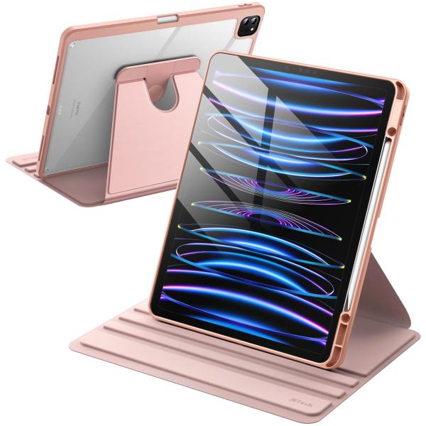 JETech iPad Pro 12.9インチ 6/5/4/3 (2022/2021/2020/20...