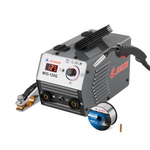 GZ GUOZHI 半自動溶接機 100v 溶接機 ノンガスワイヤー溶接 インバーター直流 定格使用率60% コンパクト 軽量 家庭用 電気溶接機 M