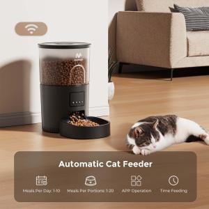 IMIPAW 自動給餌器 猫 給水器一体 WI...の詳細画像2