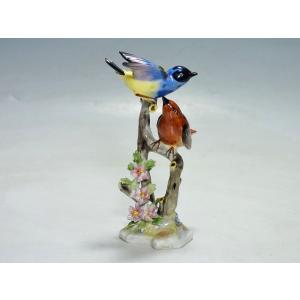 ロイヤルドルトン Royal Doulton 置物 フィギュリン 鳥 二羽 16cm