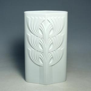 ローゼンタール スタジオライン 花瓶 25cm Martin Freyer ホワイト フラワーベース｜kurashinokura