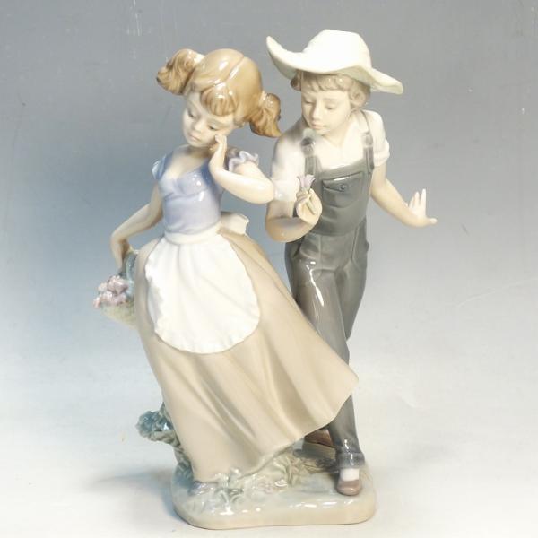 リヤドロ 恋の芽吹き Love in bloom 23cm #5292 人形 LLADRO