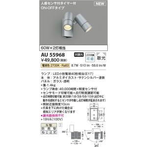 KOIZUMI（コイズミ） 在庫品 AU52700 コイズミ照明 LED屋外用スポット