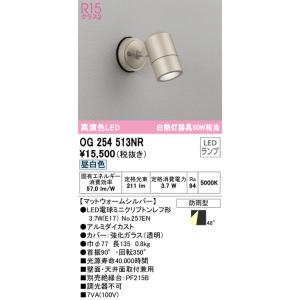 オーデリック照明器具 屋外灯 スポットライト OG254513NR （ランプ別梱包）『OG254513#＋NO257EN』  LED 期間限定特価｜kurashinoshoumei