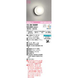 【インボイス対応店】オーデリック照明器具 浴室灯 OG264002BR （ランプ別梱包）『OG264...