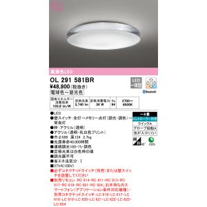 ODELIC OL291 581R シーリングライト ODELIC（オーデリック） シーリングライト 【OL291581R】【OL 291 581R