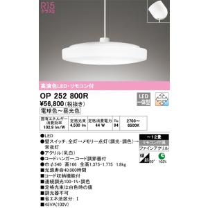 ODELIC（オーデリック） 在庫品 OP252800R R15 クラス2 高演色 LED