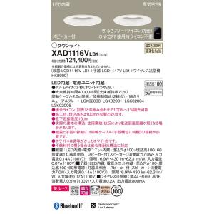 Panasonic（パナソニック） LEDダウンライト スピーカー付 LGD1118LLB1