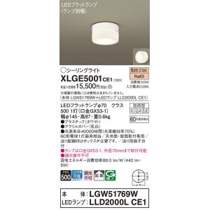 パナソニック照明器具 屋外灯 シーリングライト XLGE5001CE1 『LGW51769W＋LLD...