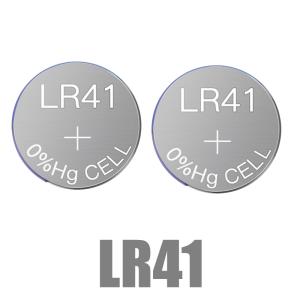 アルカリボタン電池 LR41 ボタン電池 2個入の商品画像