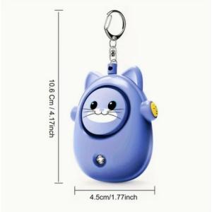130dB 大音量防犯ブザー キーホルダー付き...の詳細画像3