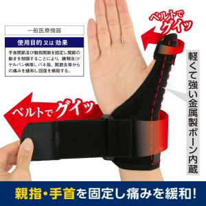 メーカー公式 腱鞘炎サポーター手首ガード(一般...の詳細画像1