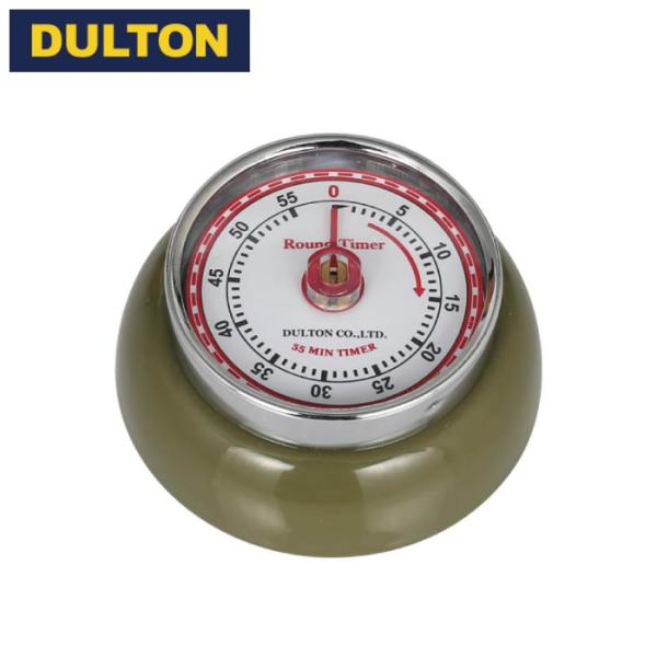 DULTON ダルトン キッチンタイマー ウィズ マグネット オリーブ OLIVE DRAB 100...