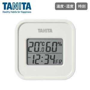 タニタ デジタル温湿度計 アイボリー TT-588-IV TANITA 温湿度計