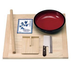 星野工業 そば道具 本格蕎麦打ち5点セット DVD付き くらし屋 同梱