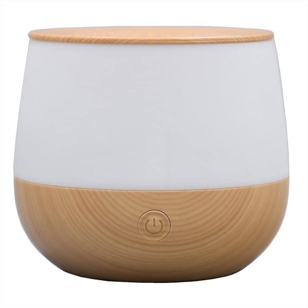 [山善 YAMAZEN] アロマ 超音波式 加湿器 LED搭載 コンパクト 軽量 ヒーリングセント ...