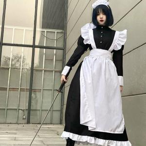 メイド服 コスプレ レディース メンズ フレン...の詳細画像1