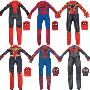 ハロウィンスパイダーマン Spider-Man 衣装 子供誕生日プレゼント 男の子 大人 プリンセスコスプレ 仮装 トイストーリー キッズ 子供服 COSPLAY