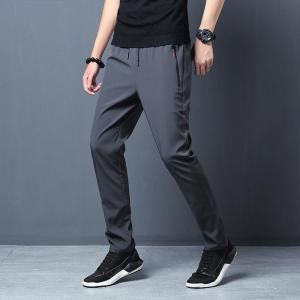 アイスシルクパンツ アイスシルク チノパン メ...の詳細画像1