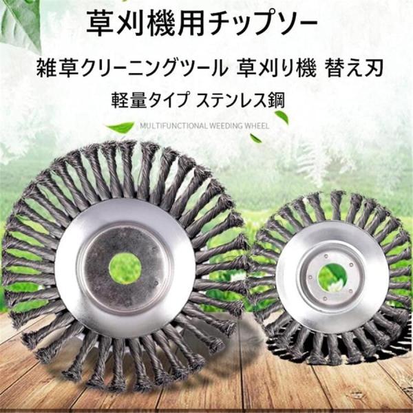 即納 2024新発売!草刈機用チップソー 草刈り機 替え 刃 チップソー 刈払機 草刈機用ハイブリッ...