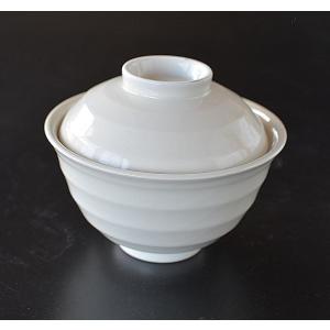 蓋つき碗 白 藍ライン 深型 煮物碗 汁椀 : 暮らしの器 - 通販 - Yahoo