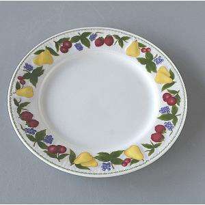 デザート皿 葡萄 レースの縁 ファインボーンチャイナ 16cm : 暮らし