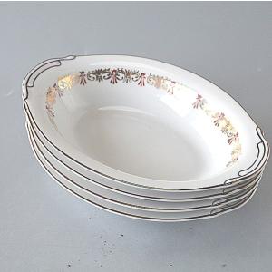 カレー皿 スープ皿 ４枚セット豪華金模様