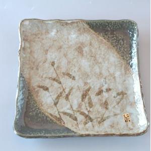 銘々皿 結び 織部 五客 加藤五陶作 茶道具 茶道 : 和空間ヤフー