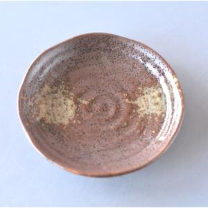 茶色の波形陶器皿 未使用4枚+ほぼ未使用 長皿 和