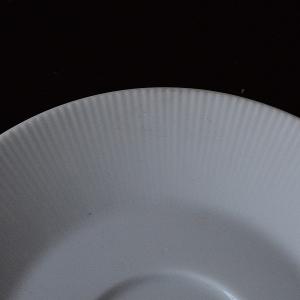 シンプルな白いスープカップ&ソーサーの詳細画像2