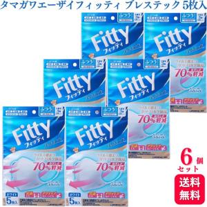 送料無料  6袋セット  タマガワエーザイ フィッティ ブレステック ホワイト ふつう 5枚入 立体 マスク 不織布 呼吸しやすい 耳ゴム 耳が痛くなりにくい 個包装｜くらし応援本舗(くらしドラッグ)Yahoo!店