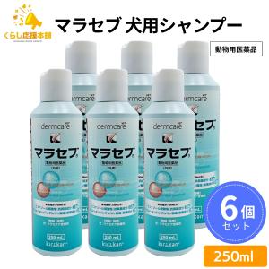 6個セット キリカン洋行 マラセブ 犬用シャンプー 250ml 皮膚病 マラセブシャンプー シャンプー 動物用医薬品