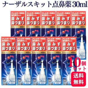 第2類医薬品 10個セット 日新薬品工業 ナーザルスキット点鼻薬