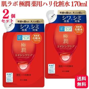 2個セット  ロート製薬 肌ラボ 極潤 薬用ハリ化粧水 詰替え用 170mL 化粧水 ハダラボ｜くらし応援本舗(くらしドラッグ)Yahoo!店