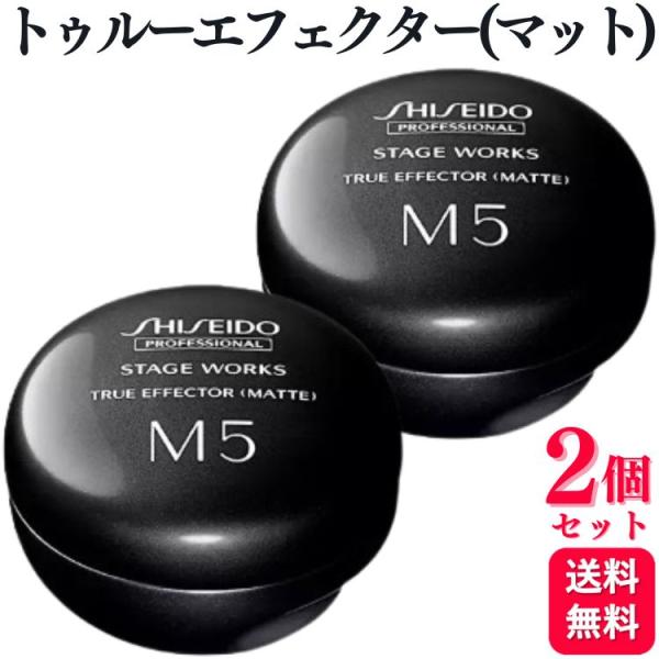 2個セット 資生堂プロフェッショナル ステージワークス トゥルーエフェクター (マット) 80g 超...
