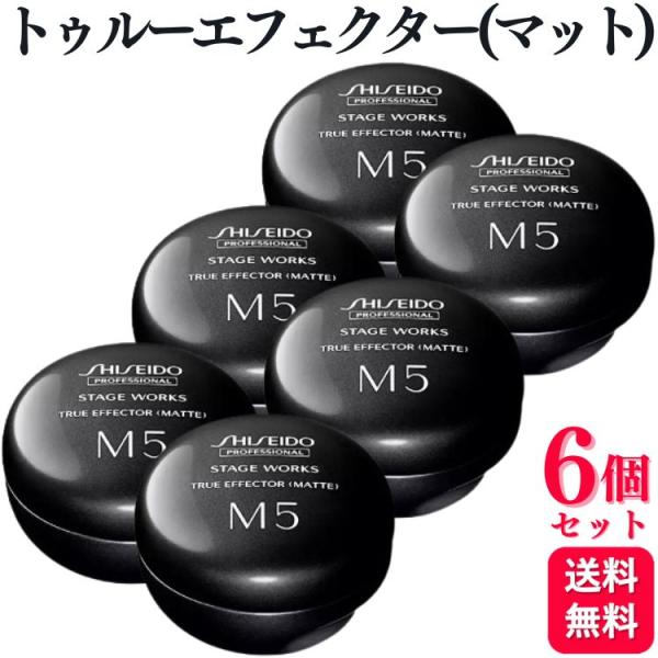 6個セット 資生堂プロフェッショナル ステージワークス トゥルーエフェクター (マット) 80g 超...