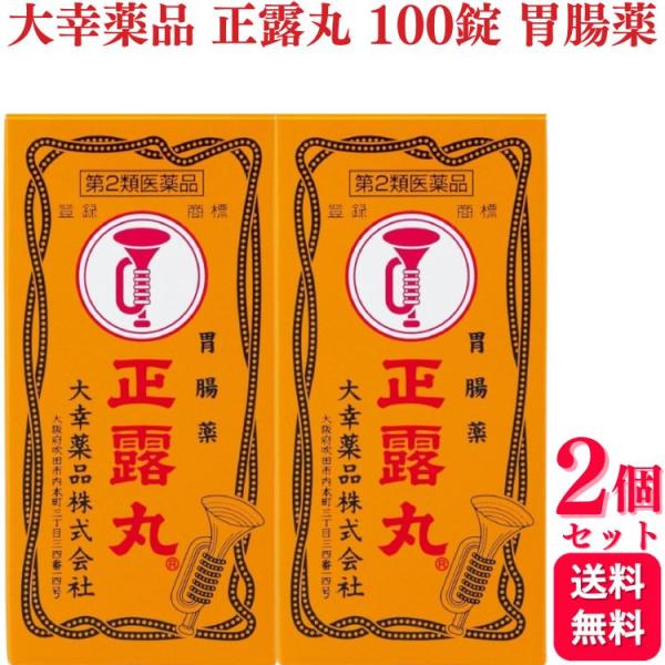 第2類医薬品 2個セット 大幸薬品 正露丸 100錠 胃腸薬 セイロガン