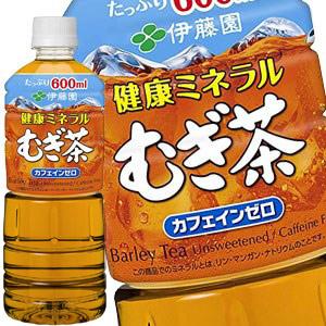 お茶 ペットボトル 伊藤園 健康ミネラルむぎ茶 600mlPET×48本 3〜4営業日以内に出荷 同...