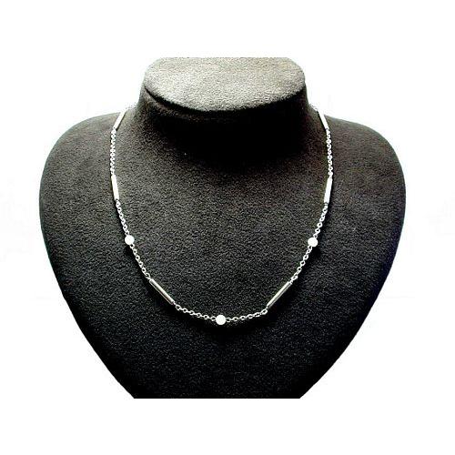 ホリエ(HORIE) 磁気ネックレス パール プラチナ（カニカン）43cm 日本製(新潟県燕市)