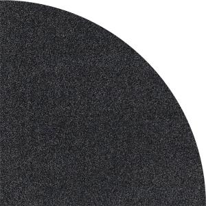 タイルマット タイルラグ サークルパーツ 50×50cm ブラック ラグタス(Rugtasu)