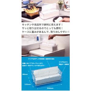 蝶プラ ペーパー タオルケースの詳細画像1
