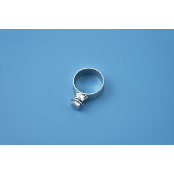 標識板取り付け用金具 ポール径38.1mm用 金具381 137381 日本緑十字社