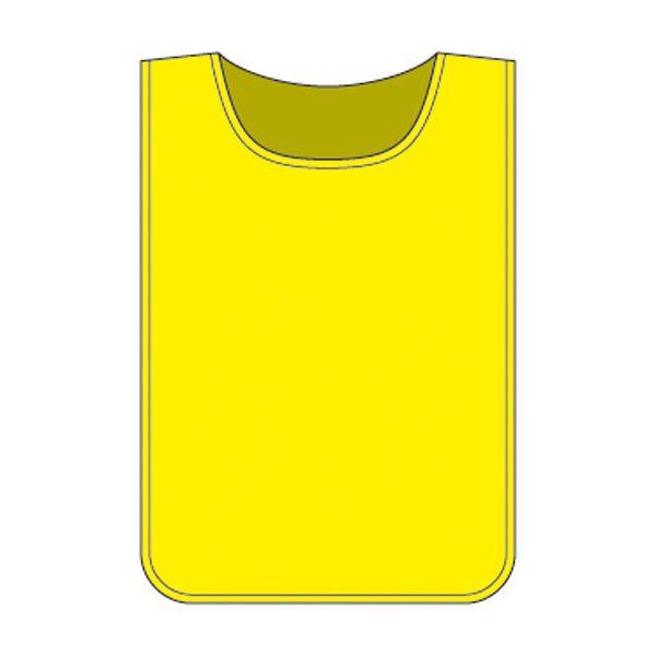 ゼッケン 無地（黄） ゼッケン-100