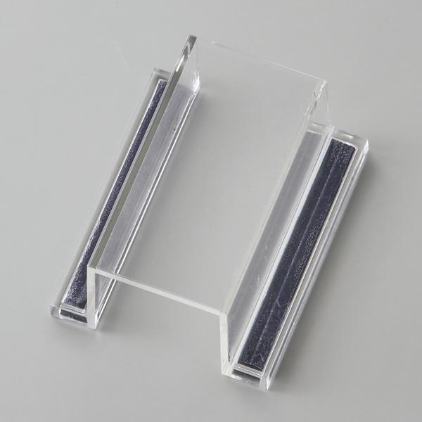 ECOスイッチカバー 透明無地タイプ 80×40×H34mm 再生アクリル 088100 日本緑十字...