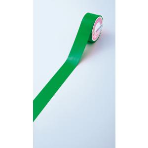 フロアラインテープ 緑 FRTG-50G 50mm幅×20m エンビ 屋内用 257042 日本緑十字社｜kurasuke