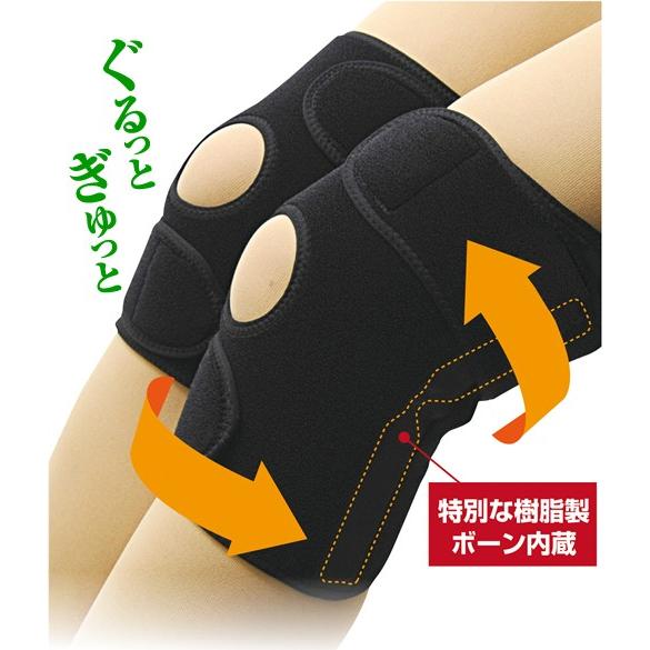 ひざ関節サポーター かるがる膝ベルト 2枚セット