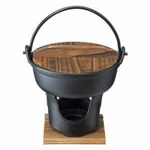 未使用　イシガキ　鋳鉄鍋 やまが鍋17cm &コンロ4点セット 楽天市場】＼ﾏﾗｿﾝP5／味の匠 いろり鍋 コンロセット 16cm 3983 鉄分 調理器具