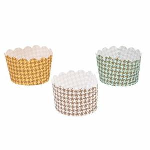 カップケーキ ラフィネ 紙製 マフィンカップ Lサイズ 6枚入り D-6142 パール金属