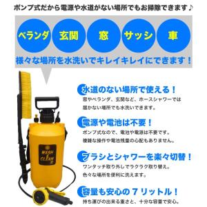ウォッシュ&クリーンEX 加圧ポンピング式水圧...の詳細画像2